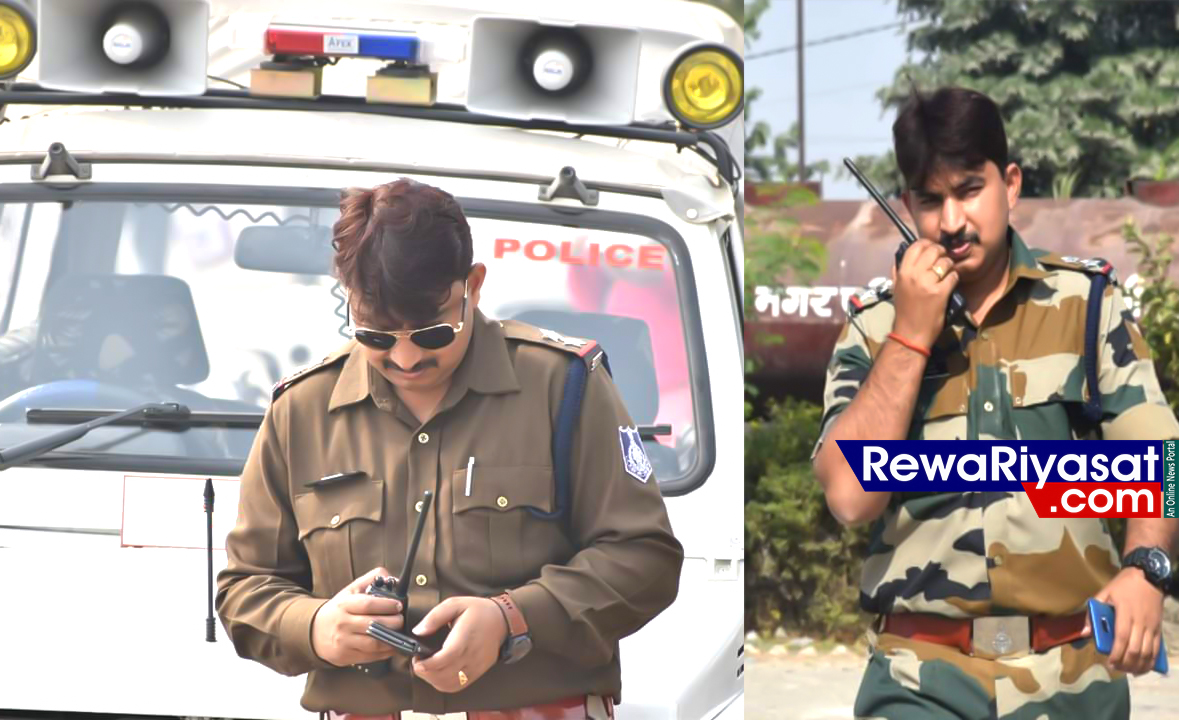 रीवा: सूबेदार दिलीप तिवारी ने गाना गाकर Corona Warriors का हौंसला बढ़ाया| Video