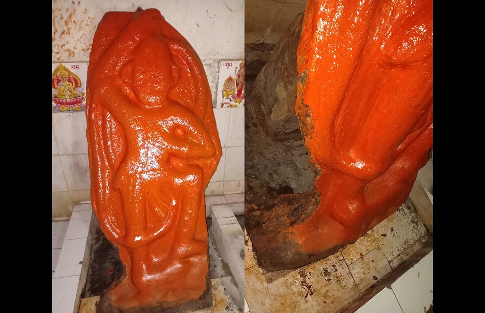 रीवा: बजरंगबली की प्रतिमा को किया खंडित, लोगों में आक्रोश