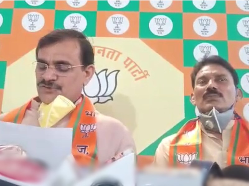 मध्यप्रदेश में कई कांग्रेस पदाधिकारियों ने थामा भाजपा का दामन, सीएम एवं प्रदेश अध्यक्ष ने दिलाई सदस्यता