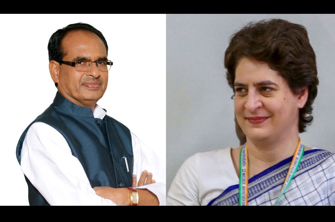 शिवराज ने प्रियंका गाँधी को Tweet कर कहा- श्रमिकों की मदद करना चाहती हैं तो मध्यप्रदेश आइये, यहाँ...