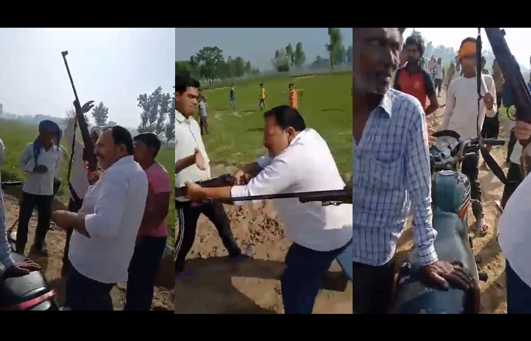 SP नेता और बेटे की सरेराह गोली मारकर हत्या, देखें घटना का LIVE VIDEO