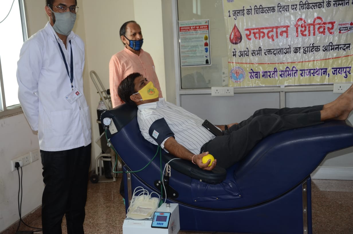 सेवा भारती की ओर से आयोजित शिविरों में 881 यूनिट रक्तदान सेवा भारती की ओर से आयोजित शिविरों में 881 यूनिट रक्तदान