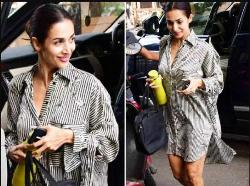 Malaika Arora पहन कर बाहर निकल गई Arjun का शर्ट तो फैंस भड़क कर बोले-अर्जुन के कपड़े क्यों...