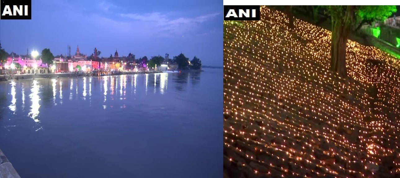 भूमि पूजन से पहले दुल्हन की तरह सजी रामलला की नगरी