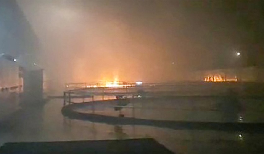 तेलंगाना हाइड्रो इलेक्ट्रिक पावर प्लांट में लगी आग, 9 लोगो की मौत