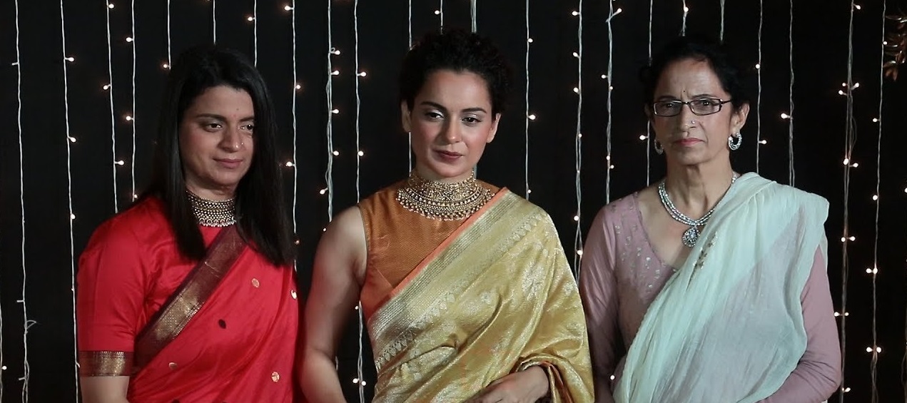 कंगना रनौत का ऑफिस टूटने के बाद उनके माँ ने कांग्रेस को कहा दी इतनी बड़ी बात