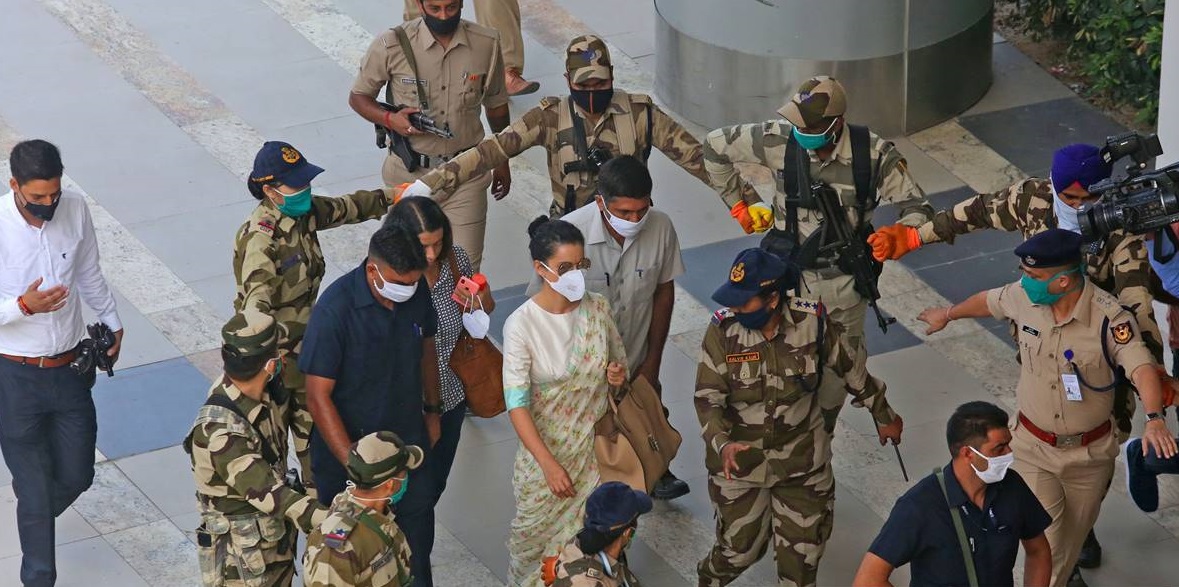 केंद्रीय मंत्री ने बताया अभिनेत्री कंगना रनौत को वाई-प्लस सुरक्षा देने का कारण