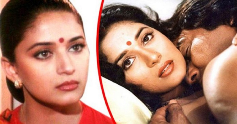 इंट‍िमेट सीन के दौरान खुद पर काबू नहीं रख पाए थे एक्टर विनोद खन्ना, कांट दिया था माधुरी दीक्षित के होंठ, फिर हुआ था..