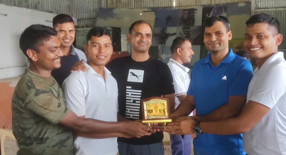 रीवा: कारगिल पोस्टिंग से पहले सेना जवान प्राप्त तिवारी सम्मानित, पढ़िए पूरी खबर