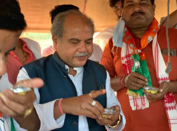 एमपी उप चुनाव: कमलनाथ के अहंकार के चलते गिरी सरकार: तोमर एमपी उप चुनाव: कमलनाथ के अहंकार के चलते गिरी सरकार: तोमर