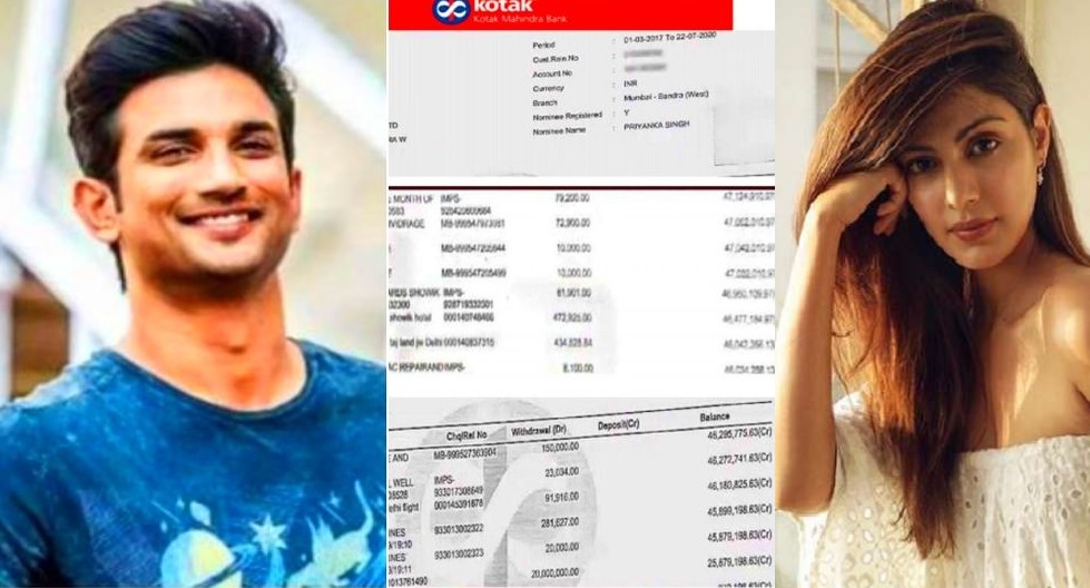 सुशांत सिंह राजपूत को लेकर आई हैरान कर देने वाली खबर, 5 साल में अभिनेता ने कमाए 70 करोड़, रिया पर किए इतना खर्च