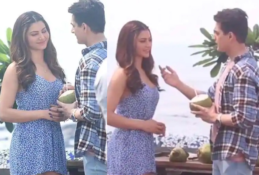 उर्वसी रौतेला संग मुम्बई की सड़कों में नारियल पानी पीता नजर यह एक्टर, आखिर क्या है माजरा जानिए