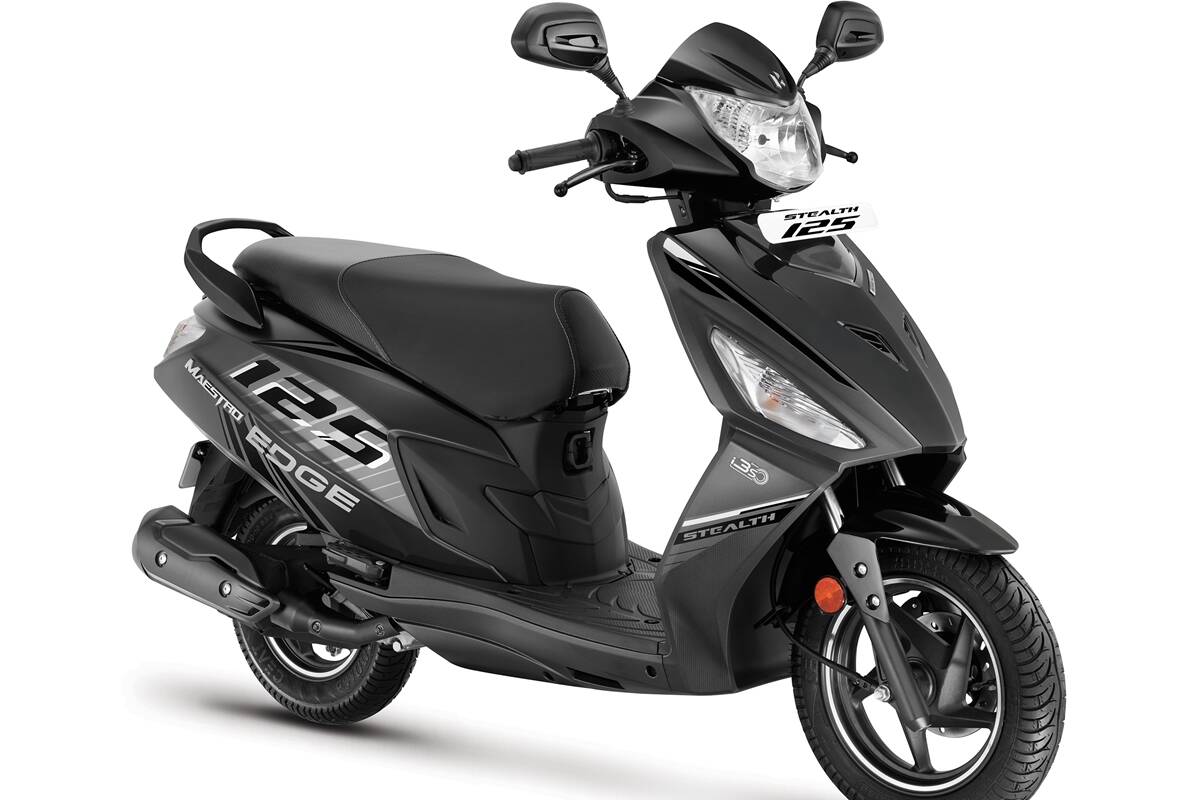 Hero Maestro Edge 125 Stealth एडिशन लॉन्च; जानिए कीमत और फीचर्स