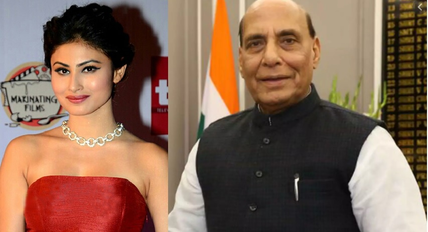 जब मौनी राय ने ट्वीट पर राजनाथ सिंह को लेकर ऐसे जताया प्यार, तो यूजर बोले उठा ले जाएंगे NCB वाले