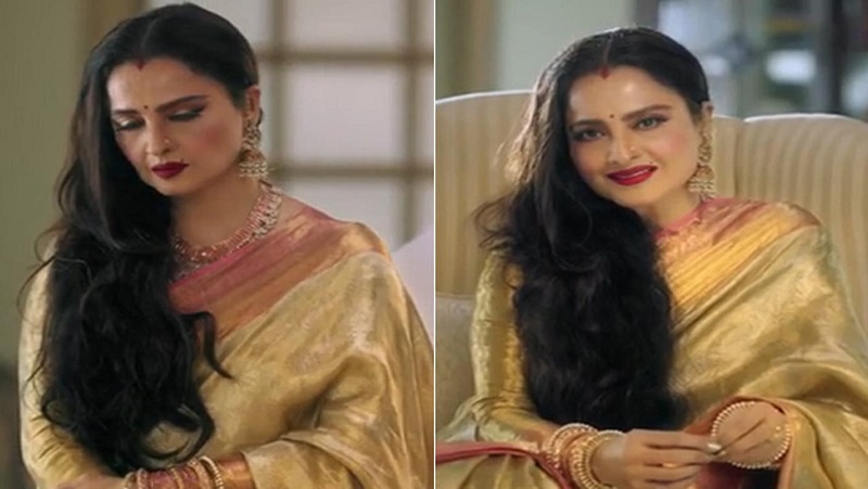 एक्ट्रेस रेखा आखिर किसके नाम का सिंदूर लगाती हैं, इस सवाल पर रेखा ने कहा कि....