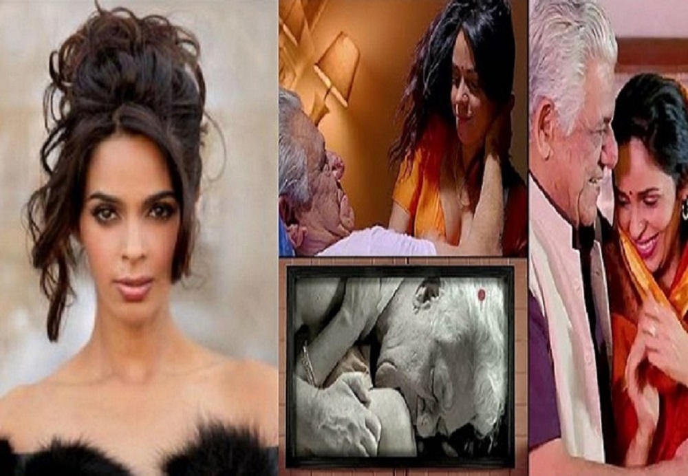 जब 22 साल छोटी मल्लिका को देना पड़ा ओम पुरी के साथ बोल्ड सीन, मल्लिका कहती रही नहीं लेकिन...