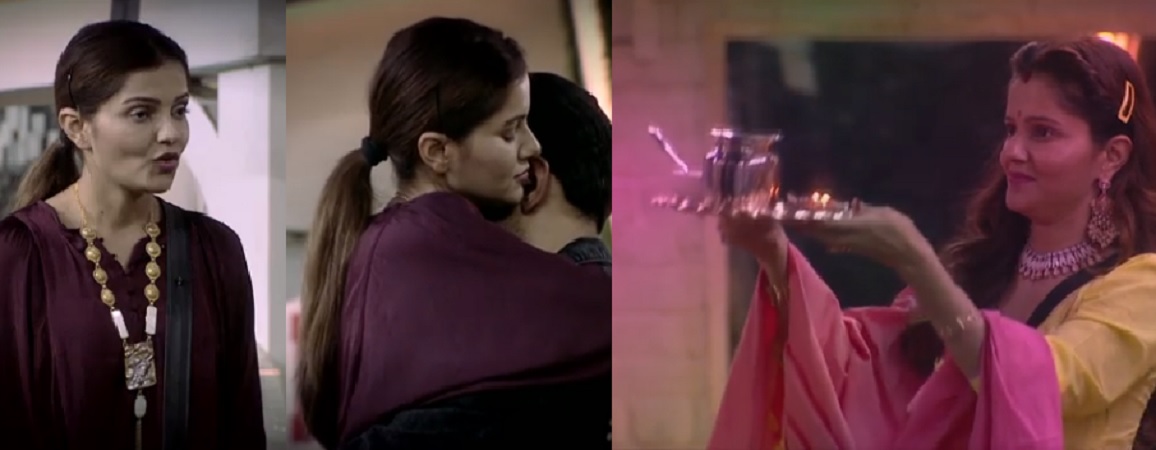 बिग बाॅस के घर में रूबीना ने रखा करवा चौथ का व्रत, पति के पैर छूकर लिया आर्शिवाद, कहा- आप मेरे ऑक्सीजन हो, देखें रोमेंटिक वीडियो