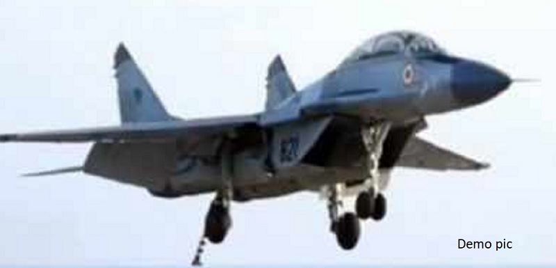 मिग-29 ट्रेनर फाइटर जेट हुआ क्रैश, एक पायलेट सुरक्षित दूसरा लापता, तलाश जारी