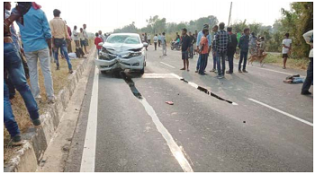 बेटे ने अपनी जान देकर बचाई माँ की जान : REWA ACCIDENT NEWS