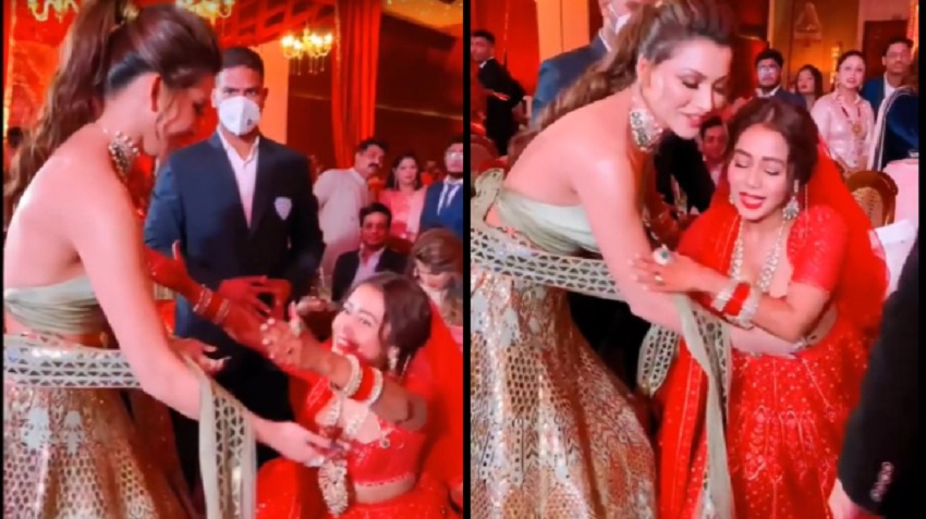 नेहा कक्कड़ की शादी में एक्ट्रेस उर्वशी पर चिल्लाने लगी नेहा की मां, शादी के बीच कह डाला कुछ ऐसा की मच गया हड़कंप...