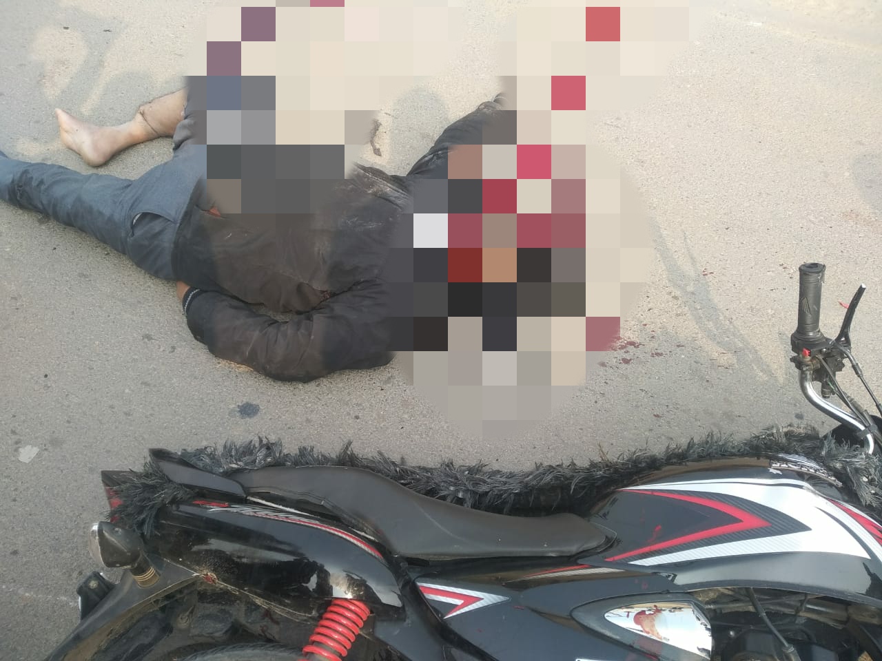 सतना : सड़क हादसे में बाइक सवार दो लोगों की मौत