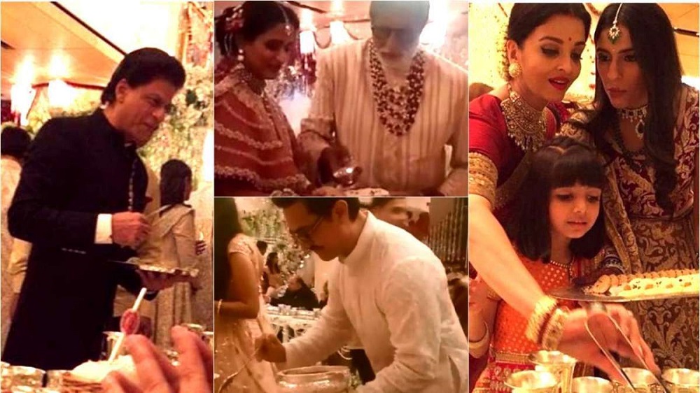 आमिर, शाहरुख, अमिताभ और ऐश्वर्या, अंबानी के बेटी की शादी में परोस रहे थे खाना, कारण आपको कर देगा हैरान....