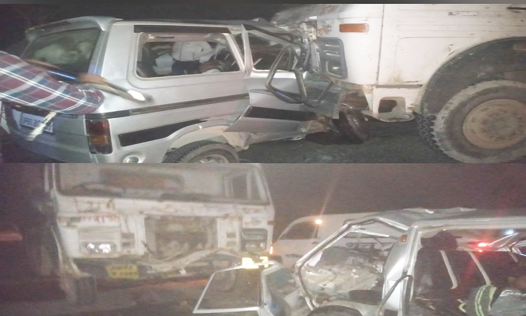 दर्दनाक हादसे से कांपा मध्यप्रदेश, ट्रक की टक्कर में कार सवार 3 लोगों की मौत, ट्रैक्टर दुर्घटना में 2 जिंदा जल गए...