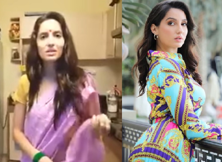 शादी के ऐलान के बाद नोरा फतेही गले में मंगलसूत्र एवं माथे पर बिन्दी लगाए आई नजर, जानिए आखिर क्या है माजरा! शादी के ऐलान के बाद नोरा फतेही गले में मंगलसूत्र एवं माथे पर बिन्दी लगाए आई नजर, जानिए आखिर क्या है माजरा!