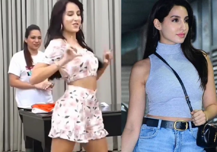 नोरा फतेही ने किया करीना कपूर के गाना फेविकल पर दबाकर डांस, वीडियो हुआ वायरल नोरा फतेही ने किया करीना कपूर के गाना फेविकल पर दबाकर डांस, वीडियो हुआ वायरल