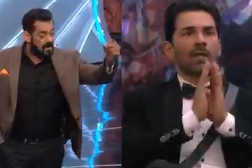 बिग बाॅस 14 : सलमान खान पर भड़के अभिनव शुक्ला, कहा-मुझे अभी के अभी घर जाना है! बिग बाॅस 14 : सलमान खान पर भड़के अभिनव शुक्ला, कहा-मुझे अभी के अभी घर जाना है!