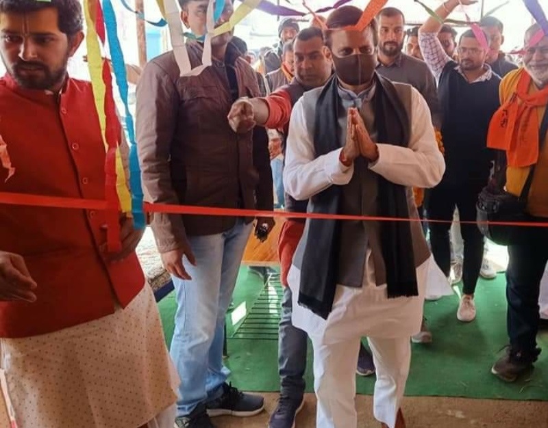 ग्राम मैदानी में हुआ बजरंग सेना के रीवा ग्रामीण कार्यालय का शुभारंभ..