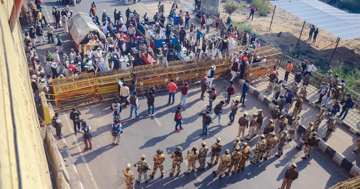 किसान आंदोलन : गाजीपुर बॉर्डर पर फिर हलचल, पहुच रहे विपक्षी नेता, पुलिस ने उठाया यह कदम...