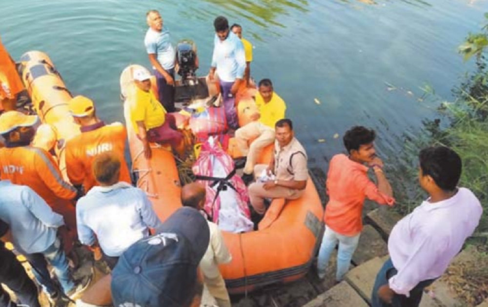 रीवा / तीसरे दिन मिला नदी में डूबे युवक का शव, NDRF की टीम ने तलाशा