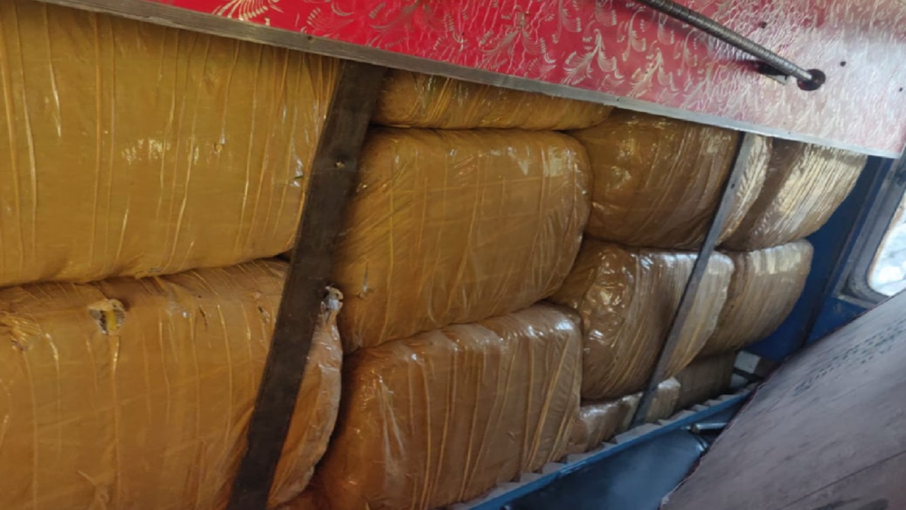 गांजे मामले में पुलिस को मिली बड़ी सफलताः  9 क्विंटल गांजे के साथ 7 आरोपी गिरफ्तार