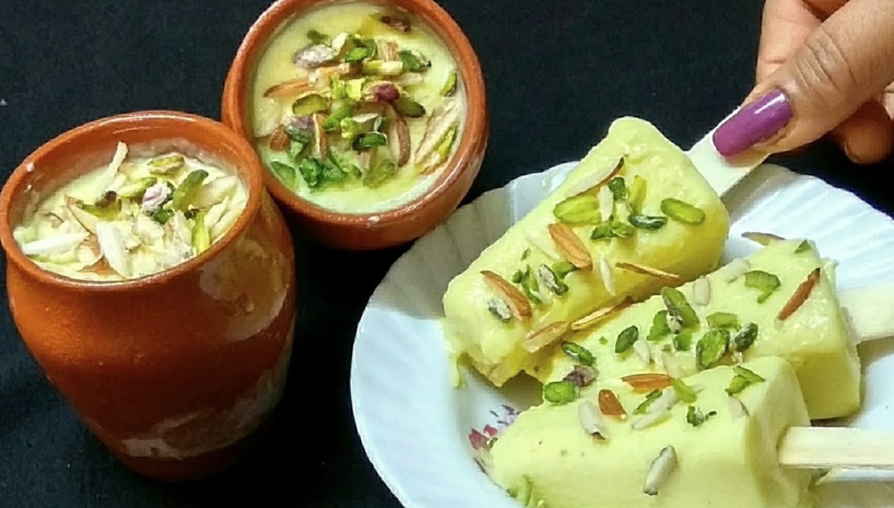 घर में इस आसान विधि से बनाए मटका कुल्फी, स्वाद ऐसा की भूल जाएंगे बाजार की कुल्फी घर में इस आसान विधि से बनाए मटका कुल्फी, स्वाद ऐसा की भूल जाएंगे बाजार की कुल्फी
