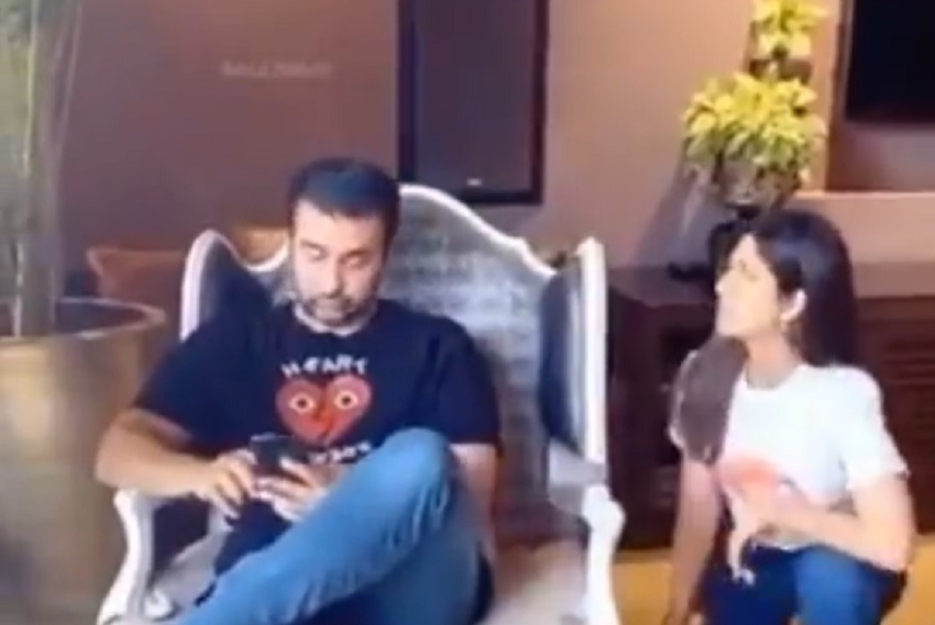 Shilpa Shetty ने पति राजकुद्रा को थमाया झाडू, कहा-चल मार, मजेदार वीडियो वायरल