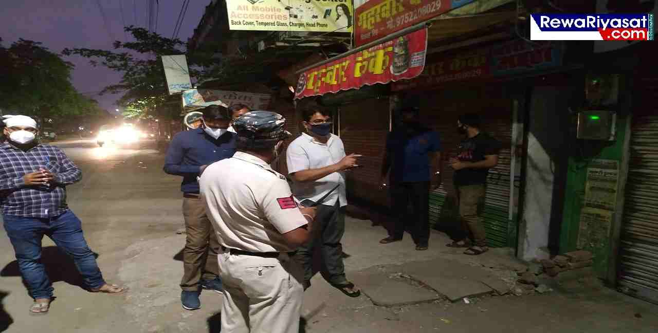 Rewa : Lockdown का उल्लंघन करने पर 2 केक दुकानों पर की गई कार्रवाई