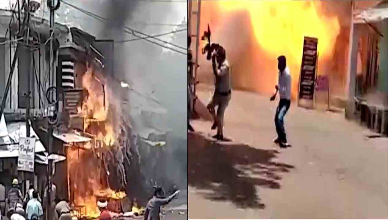 मध्य प्रदेश के छतरपुर में बड़ा हादसा, मिठाई की दुकान में लगातार 5 ब्लास्ट, पडोस की दुकानों में लगी आग, मचा हड़कंप मध्य प्रदेश के छतरपुर में बड़ा हादसा, मिठाई की दुकान में लगातार 5 ब्लास्ट, पडोस की दुकानों में लगी आग, मचा हड़कंप