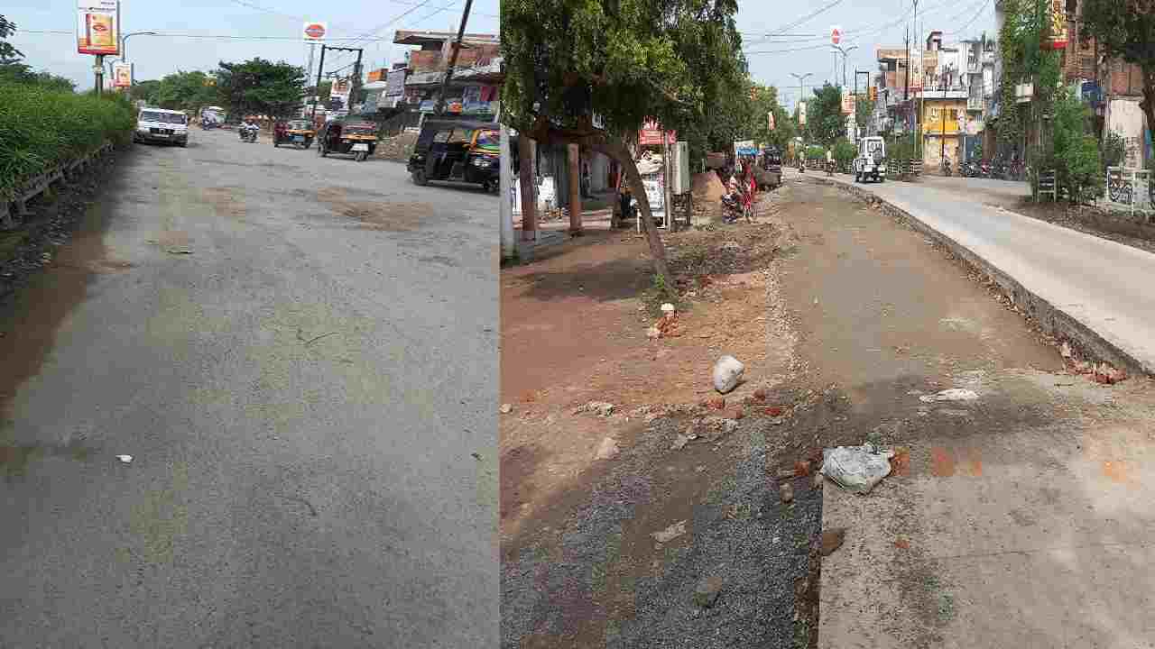 हादसे भरा सफर हुआ रीवा का रतहरा से चोरहटा मार्ग, आधा-अधूरा निर्माण बना कारण हादसे भरा सफर हुआ रीवा का रतहरा से चोरहटा मार्ग, आधा-अधूरा निर्माण बना कारण