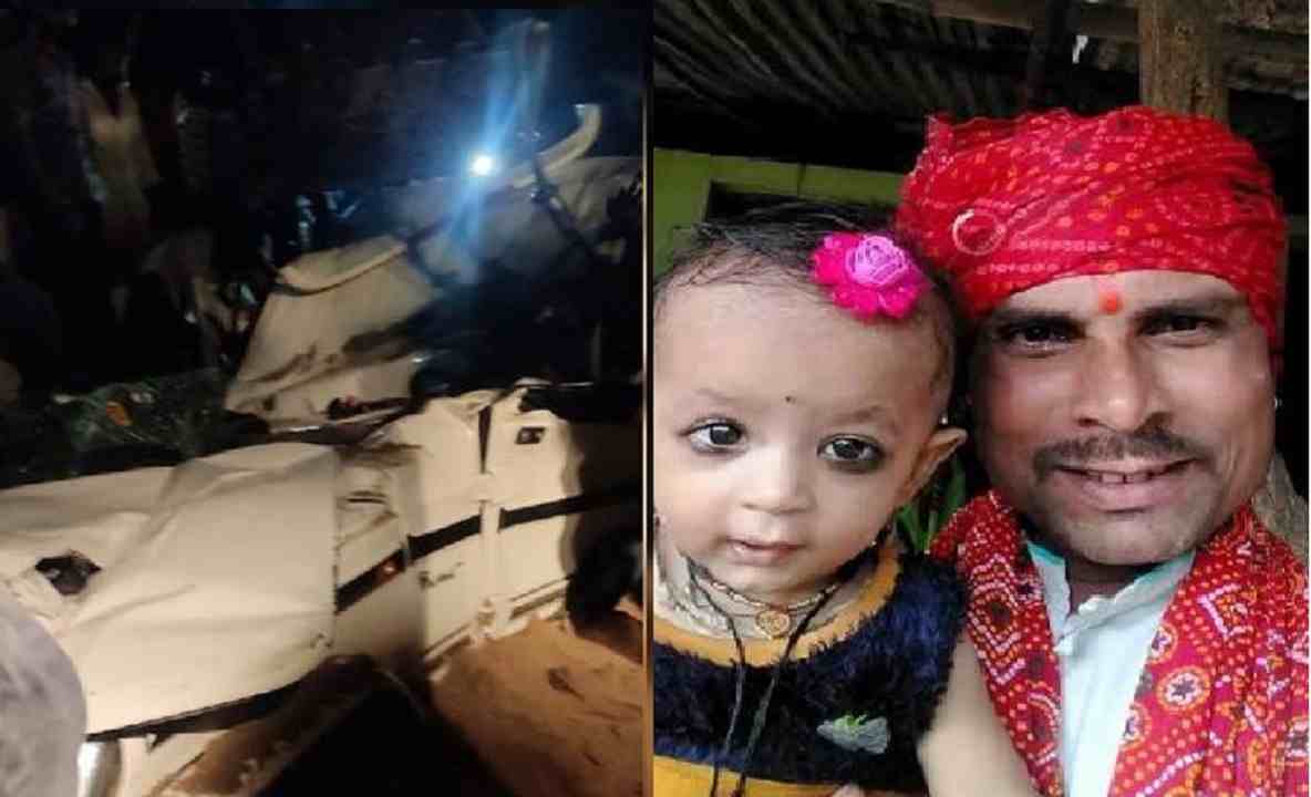 Madhya Pradesh के Dewas में भीषण सड़क हादसा, बोलेरो पर पलटा अनियंत्रित हाइवा, पिता पुत्री समेत 3 की मौत, 5 घायल