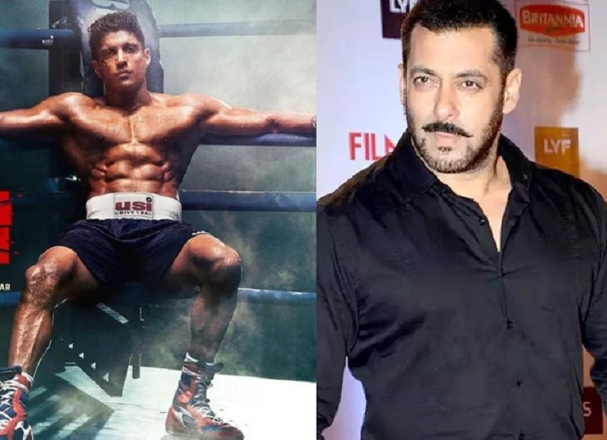 सलमान खान ने शेयर किया फरहान अख्तर की मूवी तूफान का टीजर, की तारीफ सलमान खान ने शेयर किया फरहान अख्तर की मूवी तूफान का टीजर, की तारीफ