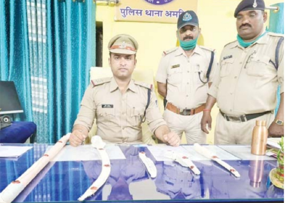 डकैती की बड़ी योजना को अंजाम देने के पहले शातिर बदमाश मोनू पीटीएस समेत 5 बदमाशों को अमहिया थाना प्रभारी शिवा अग्रवाल ने दबोचा : REWA NEWS IN HINDI