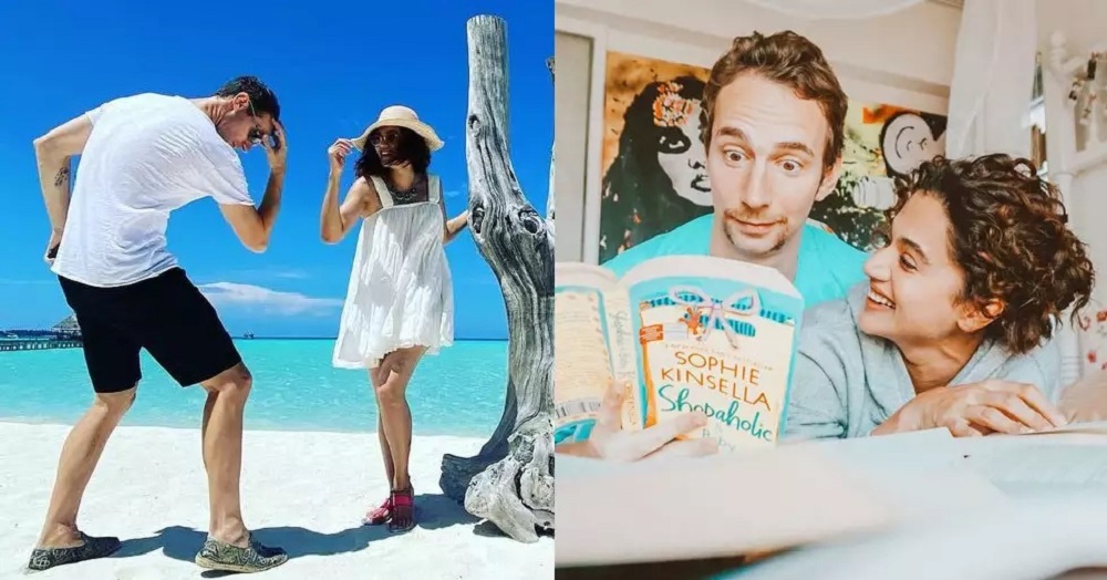 गर्लफ्रेंड एक्ट्रेस तापसी पन्नू को फंसता देख बैडमिंटन कोच ने की खेल मंत्री रिजिजू से मदद की अपील, मंत्री ने कहा-खेल में ध्यान दो पचड़े में मत फंसो : BOLLYWOOD HINDI NEWS