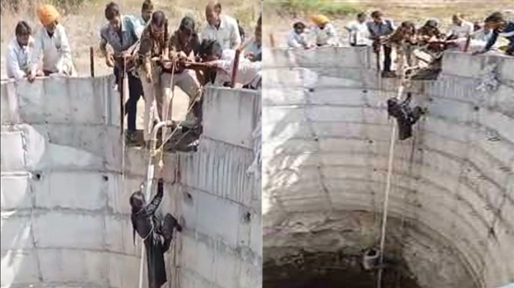 सेल्फी में बिगड़ा संतुलन गहरे कुएं में गिरी युवती, बचाने गया युवक भी फंसा : MP NEWS UPDATE सेल्फी में बिगड़ा संतुलन गहरे कुएं में गिरी युवती, बचाने गया युवक भी फंसा : MP NEWS UPDATE